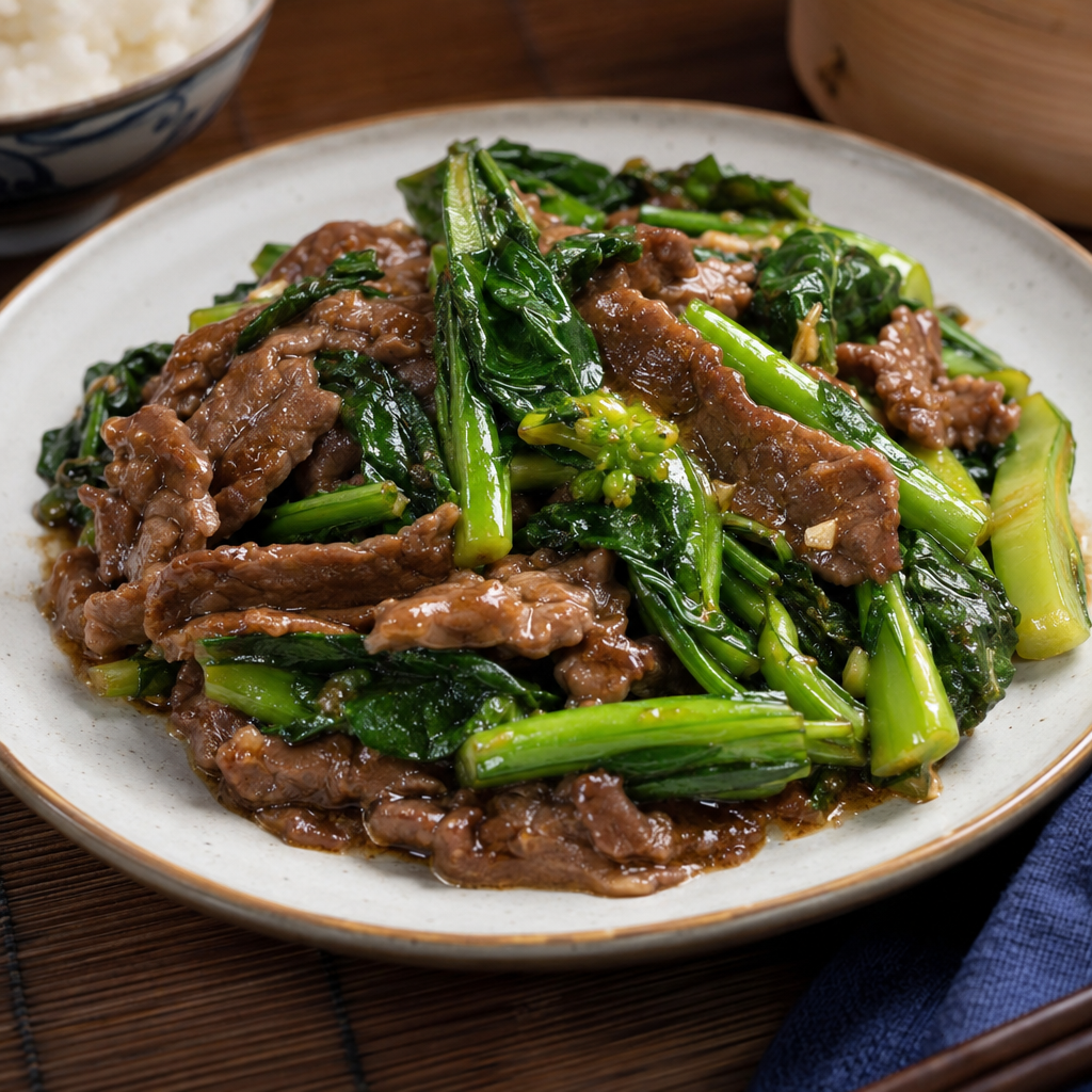 芥蘭牛肉