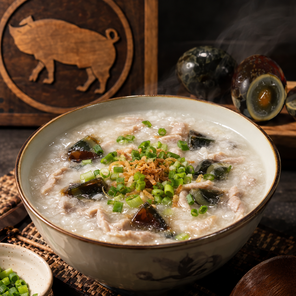皮蛋瘦肉粥