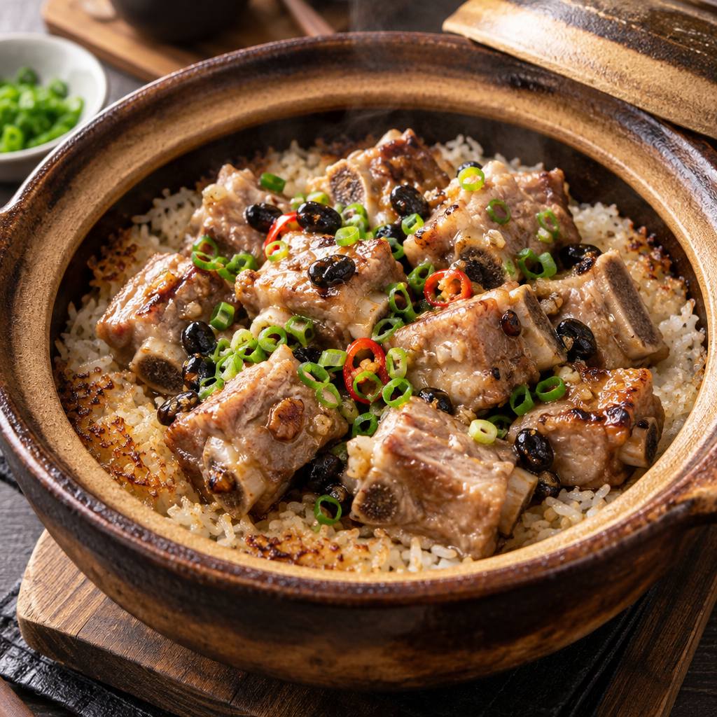 排骨煲仔飯
