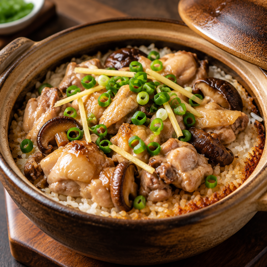 滑雞煲仔飯