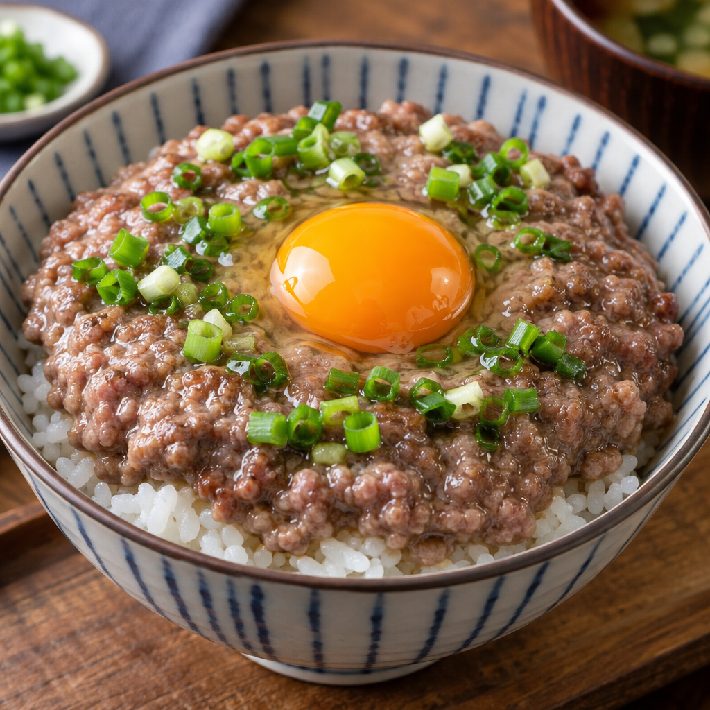 窩蛋牛肉飯
