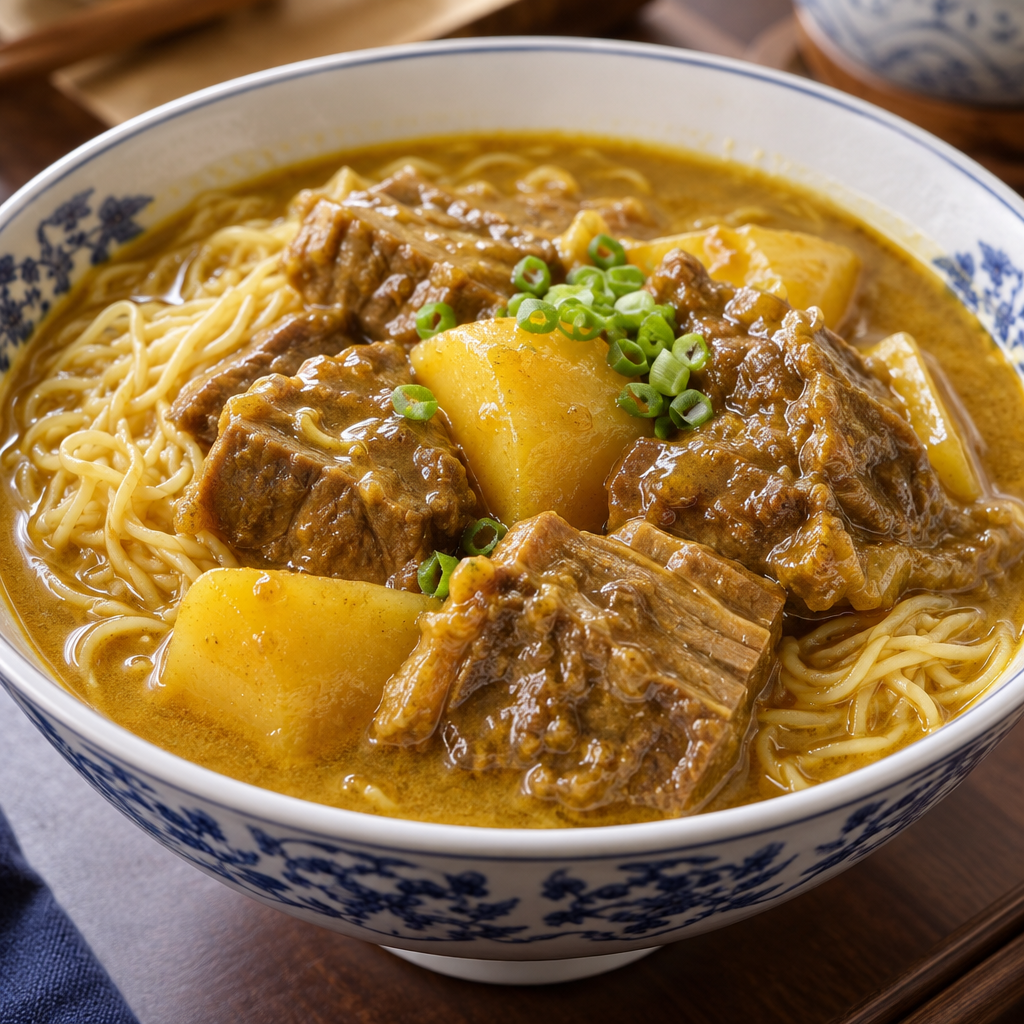 咖喱牛腩麵