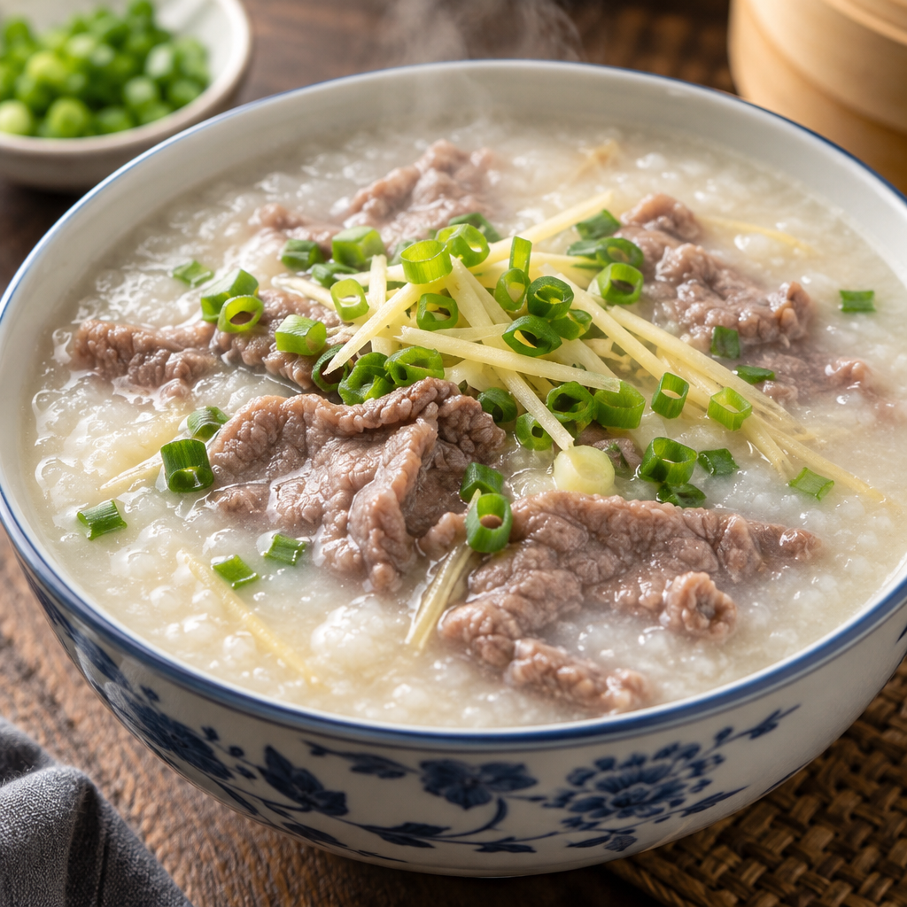 生滾牛肉粥