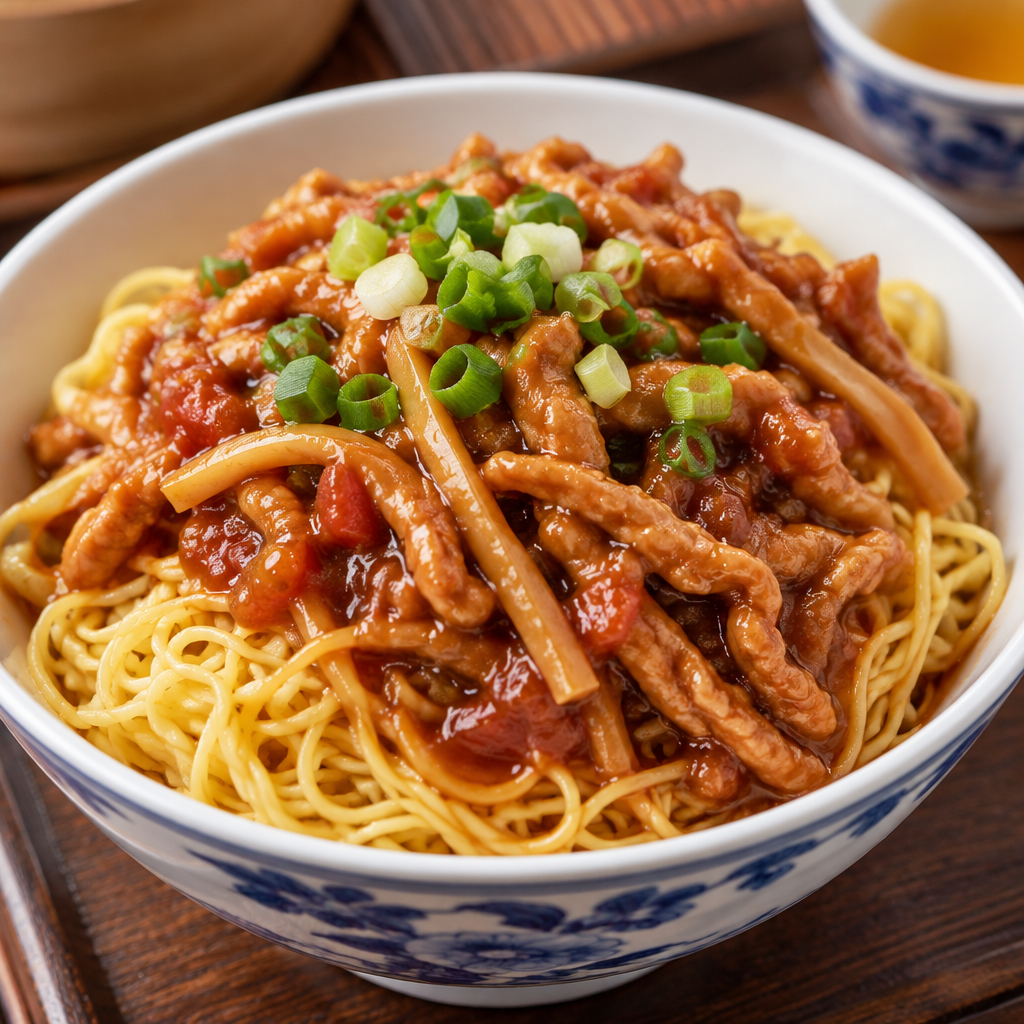 港式炸醬麵