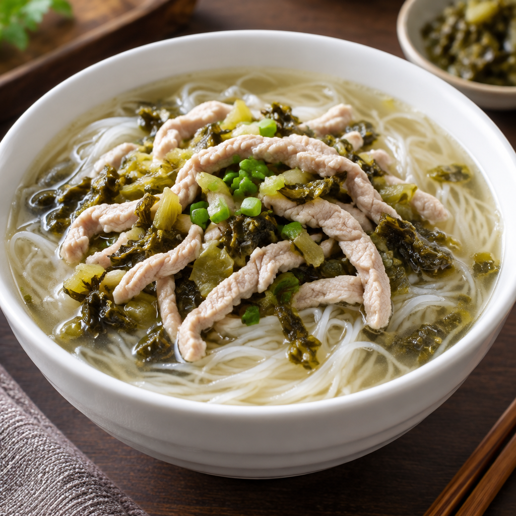 雪菜肉絲米