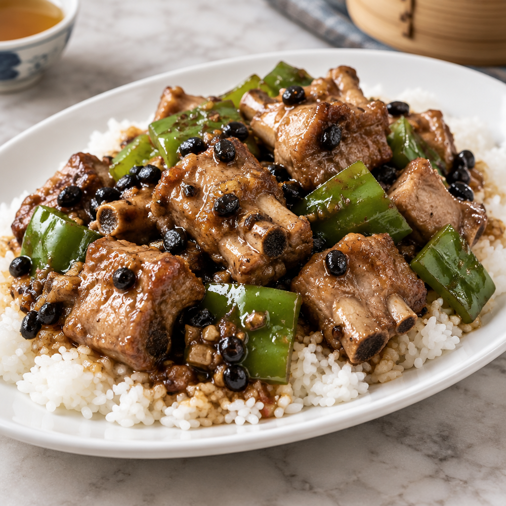 豉椒排骨飯