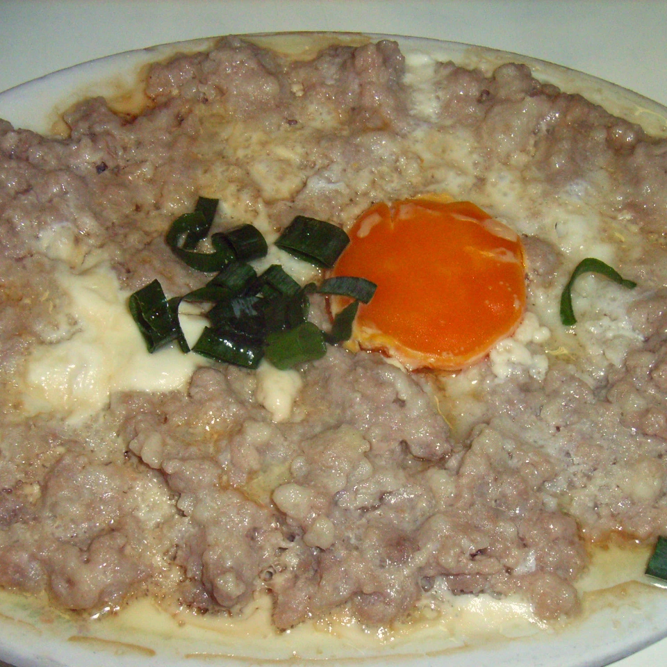 鹹蛋蒸肉餅
